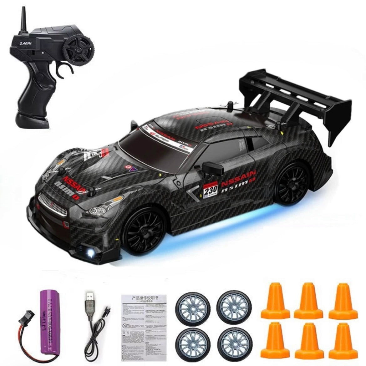 Mini RC drift car